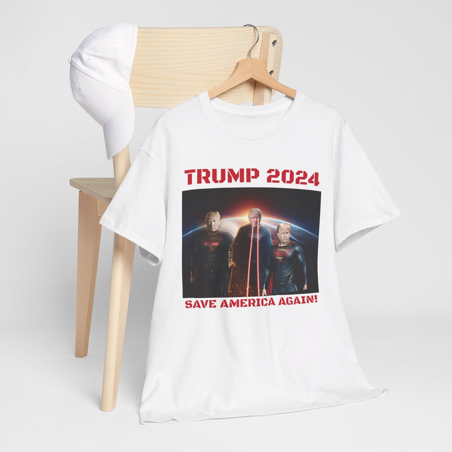 Trump superman vintage T shirt