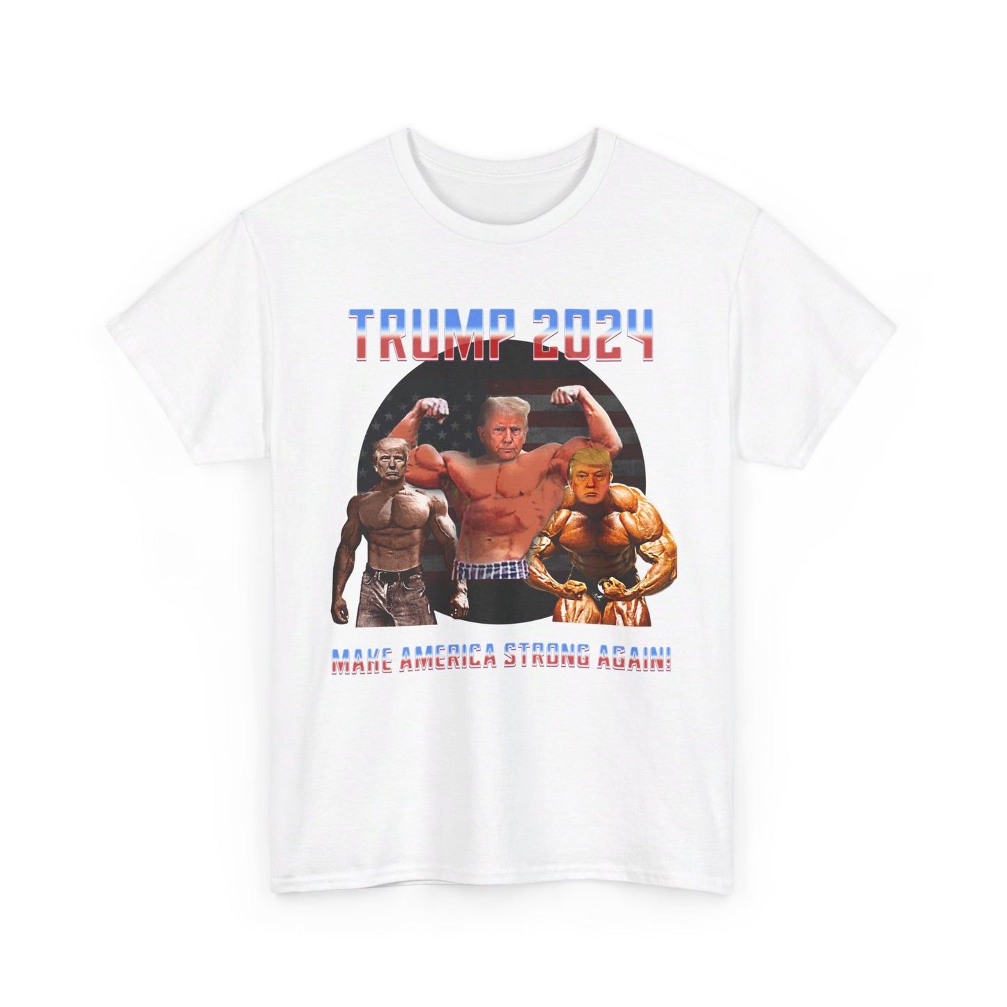 Muscle Trump Heavy Cotton Tee