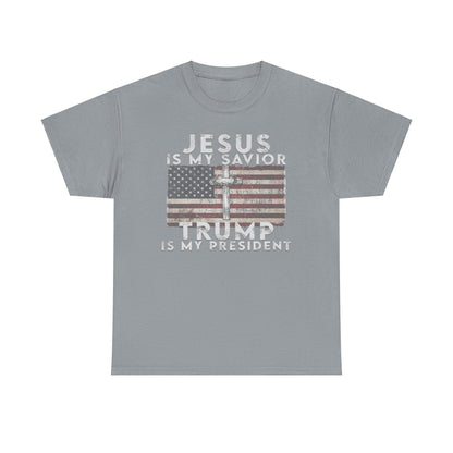 JESUS IS MY SAVIOR Heavy Cotton Tee