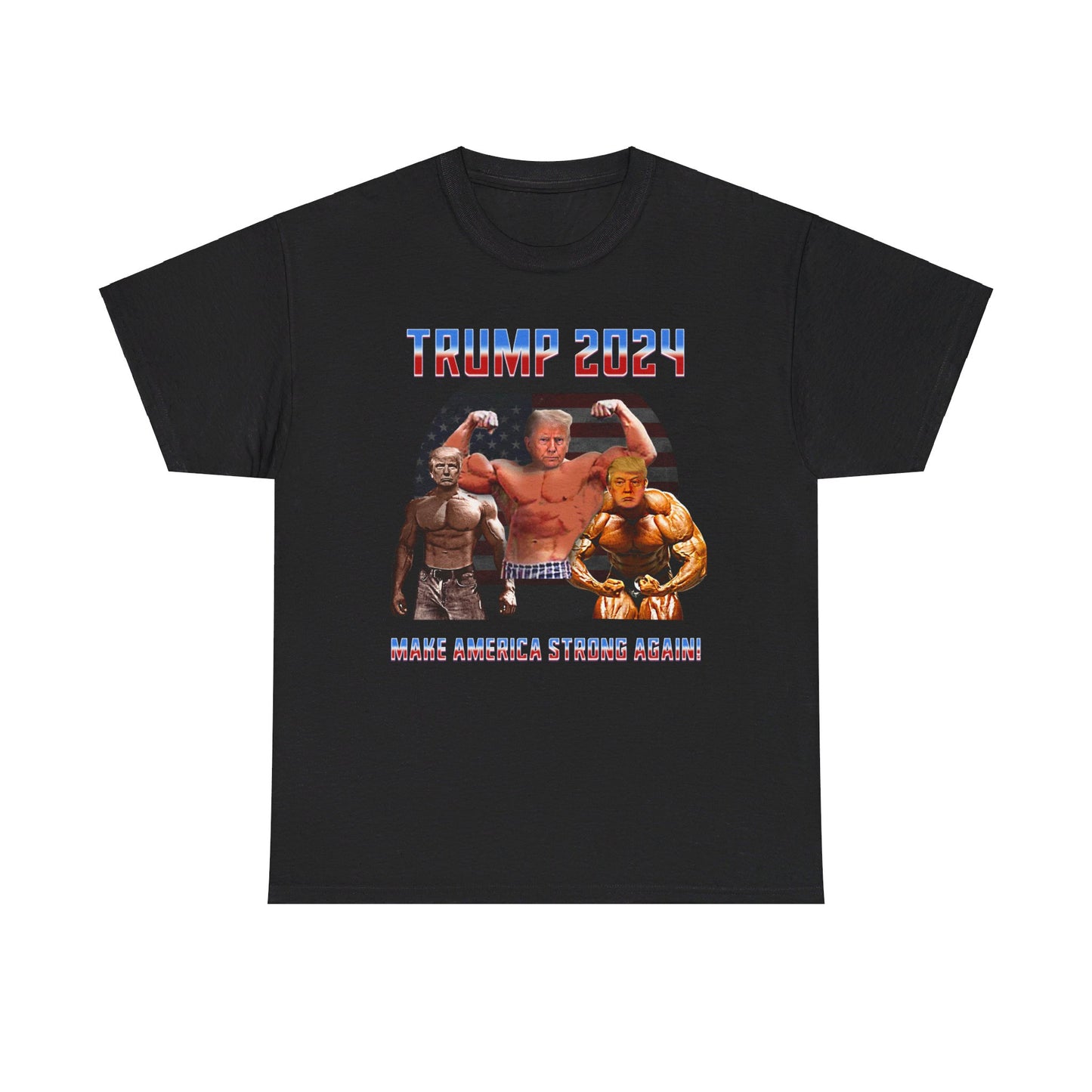 Muscle Trump Heavy Cotton Tee