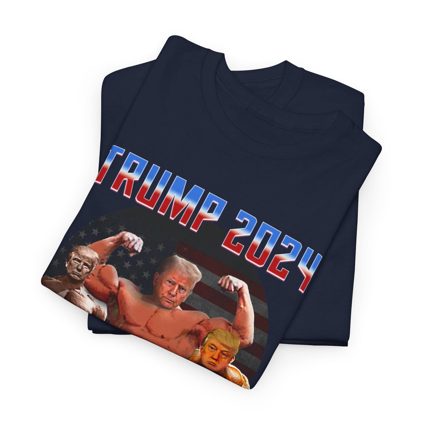 Muscle Trump Heavy Cotton Tee