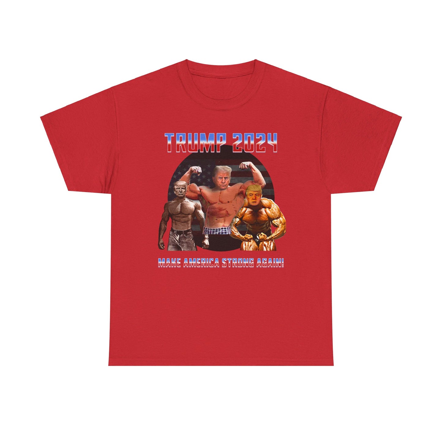 Muscle Trump Heavy Cotton Tee