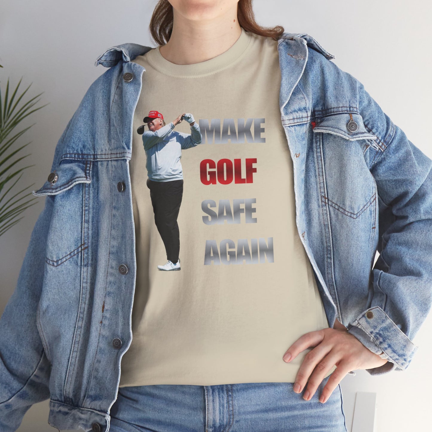 Make Golf Safe Again Tee Shirt