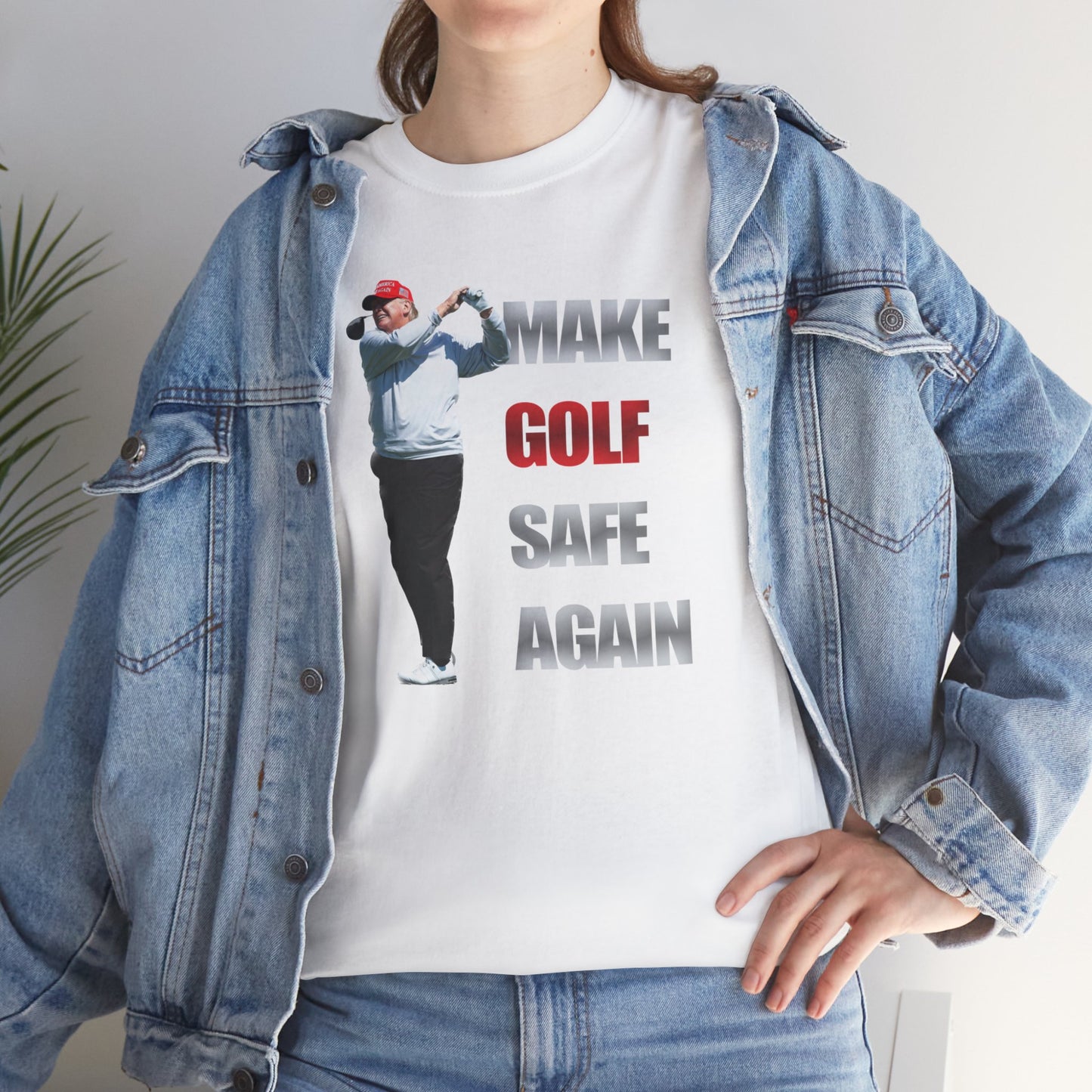 Make Golf Safe Again Tee Shirt