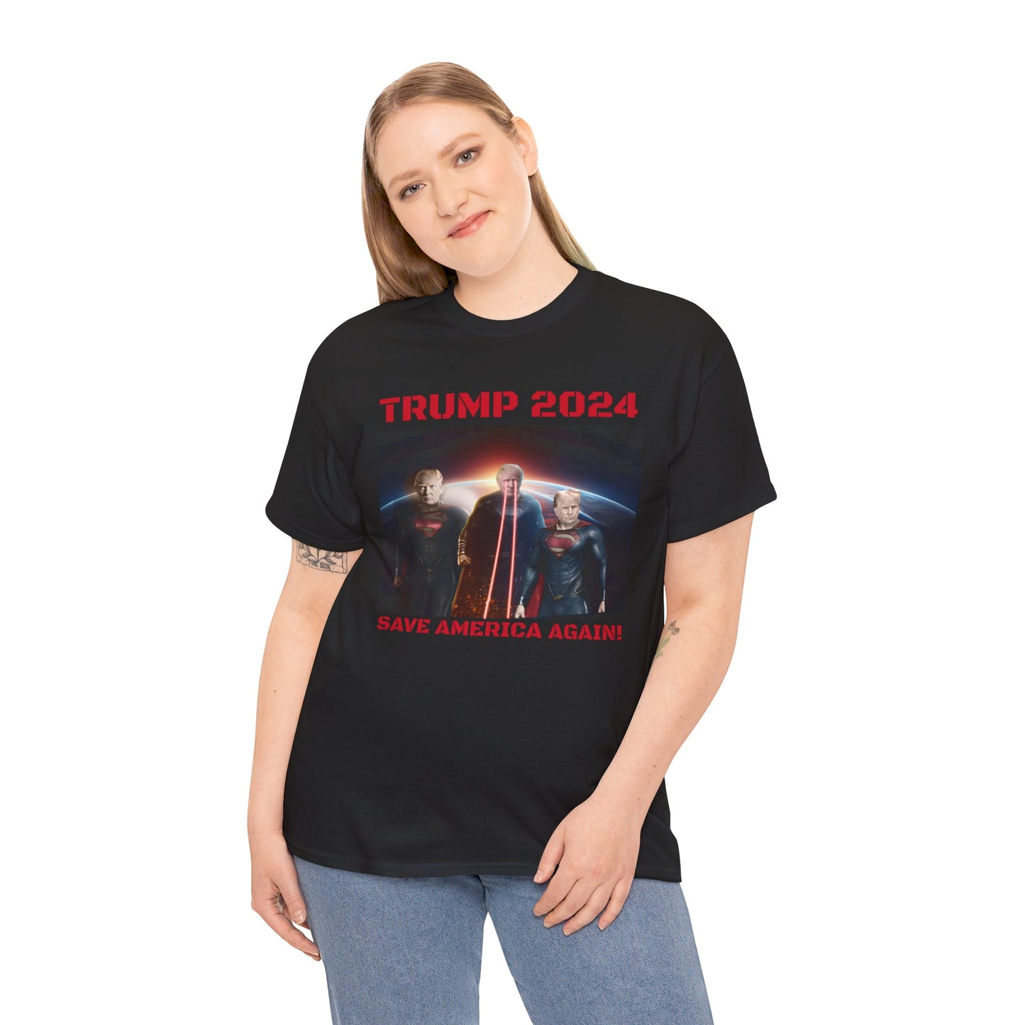 Trump superman vintage T shirt