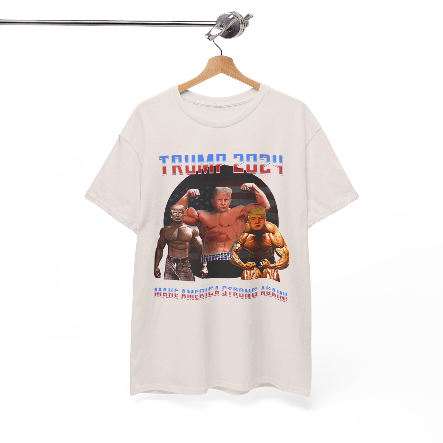 Muscle Trump Heavy Cotton Tee