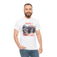 Animated Trump shooting zombies Tee