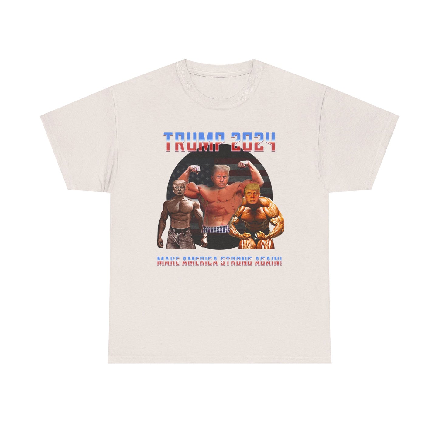 Muscle Trump Heavy Cotton Tee