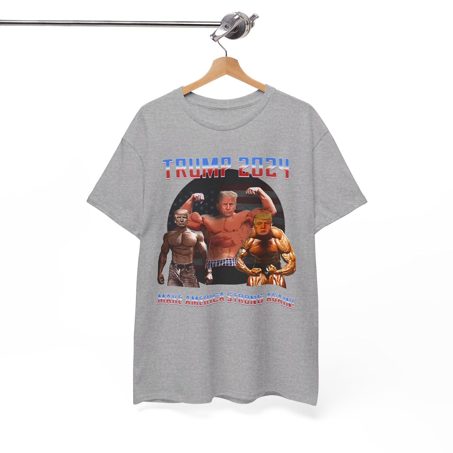 Muscle Trump Heavy Cotton Tee