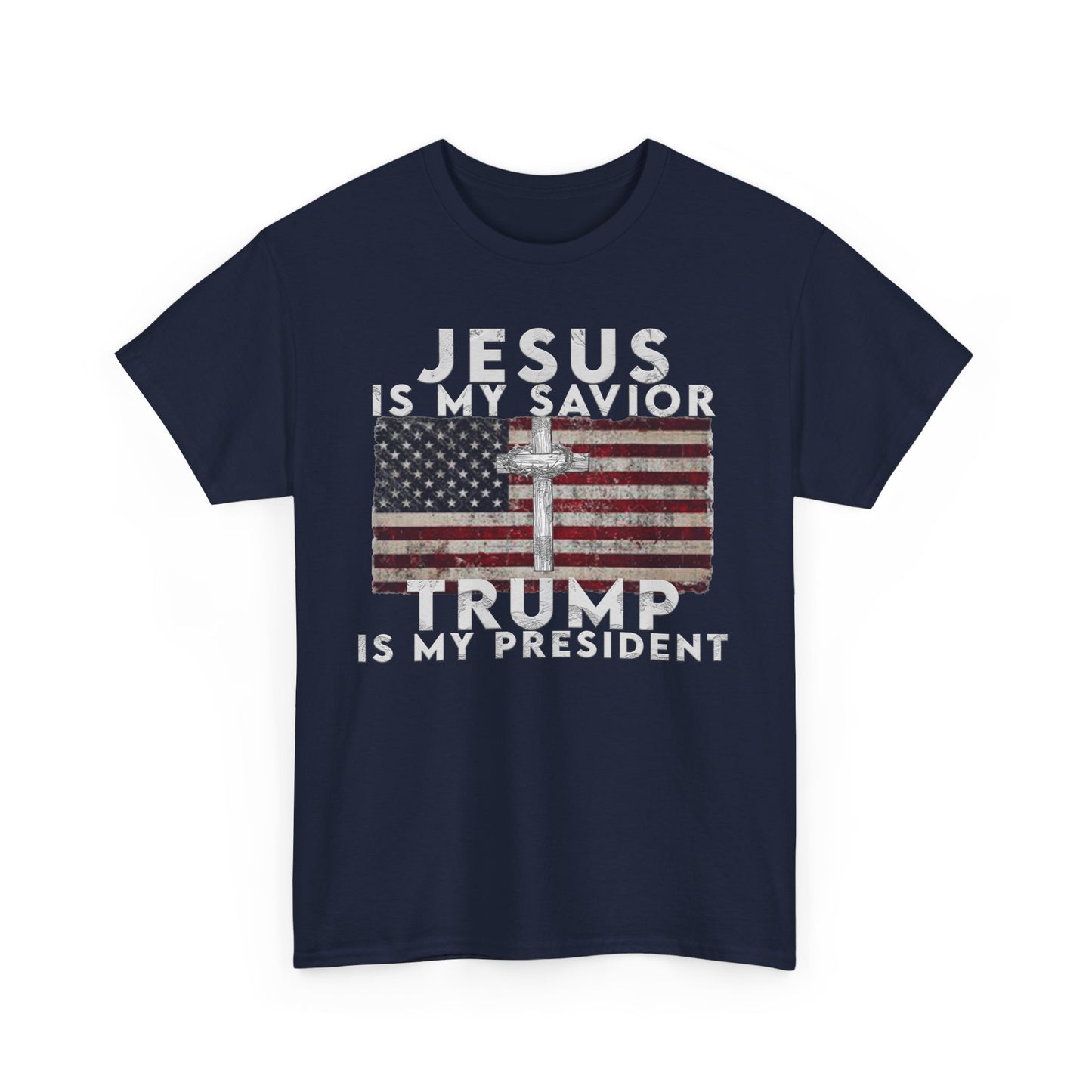 JESUS IS MY SAVIOR Heavy Cotton Tee