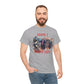 Animated Trump shooting zombies Tee