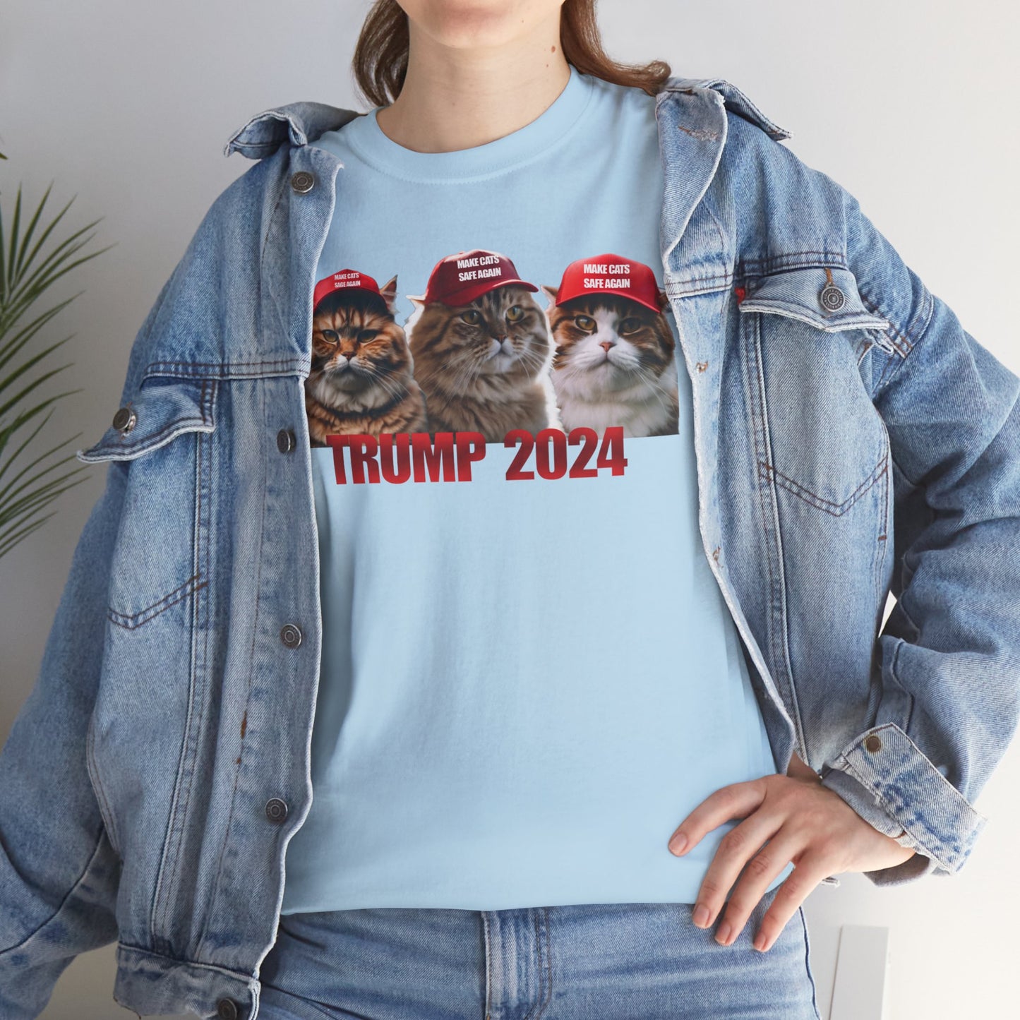 Make Cats Safe Again Trump Tee Shirt