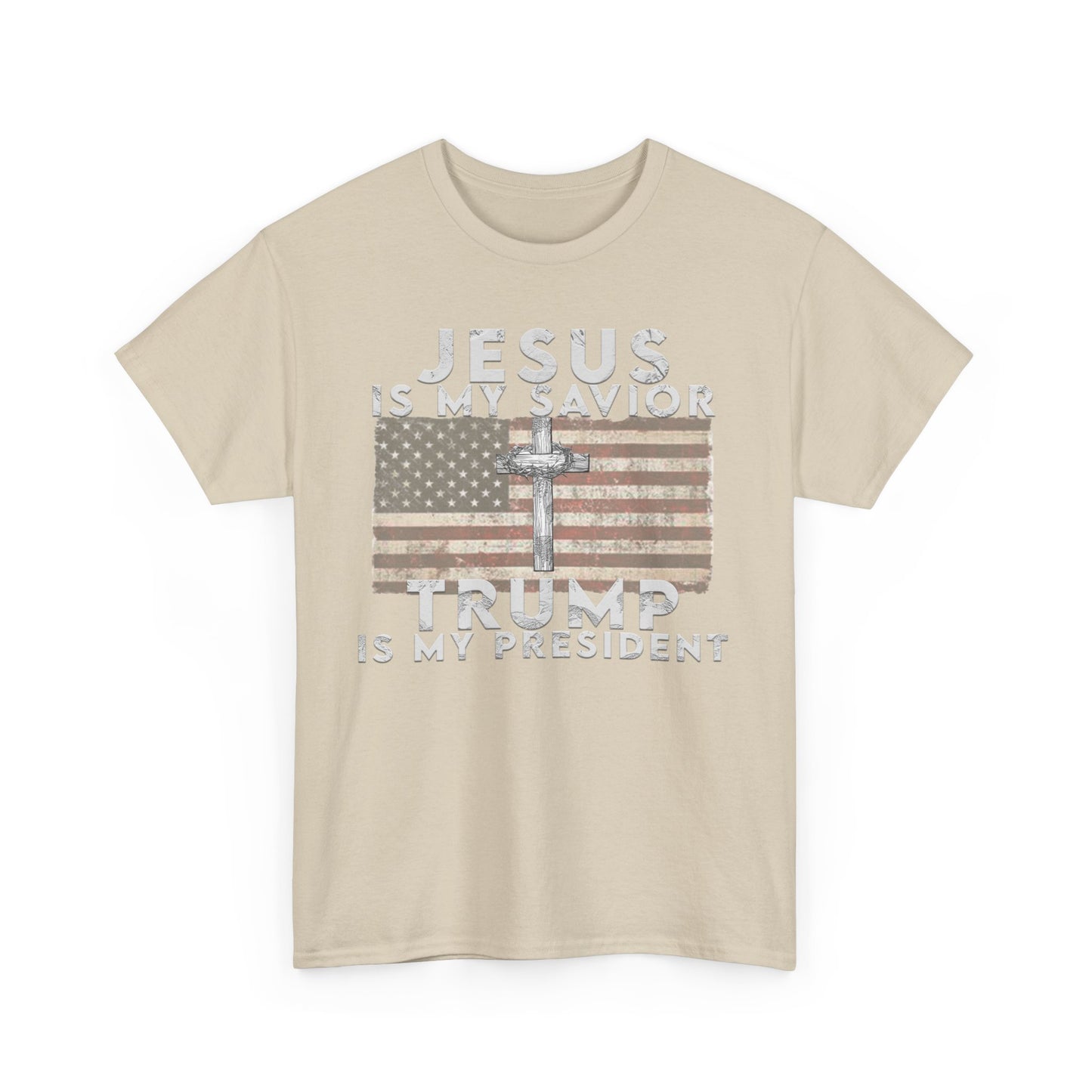 JESUS IS MY SAVIOR Heavy Cotton Tee