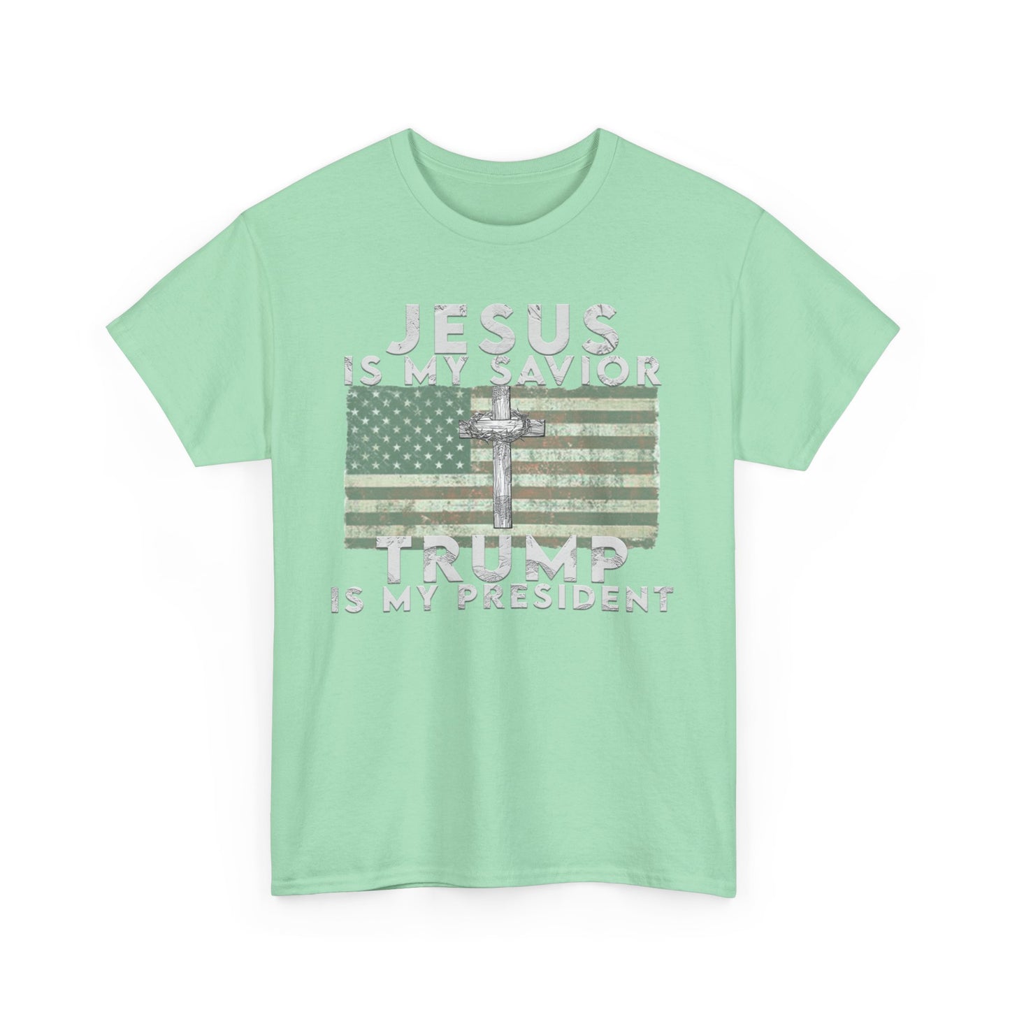 JESUS IS MY SAVIOR Heavy Cotton Tee