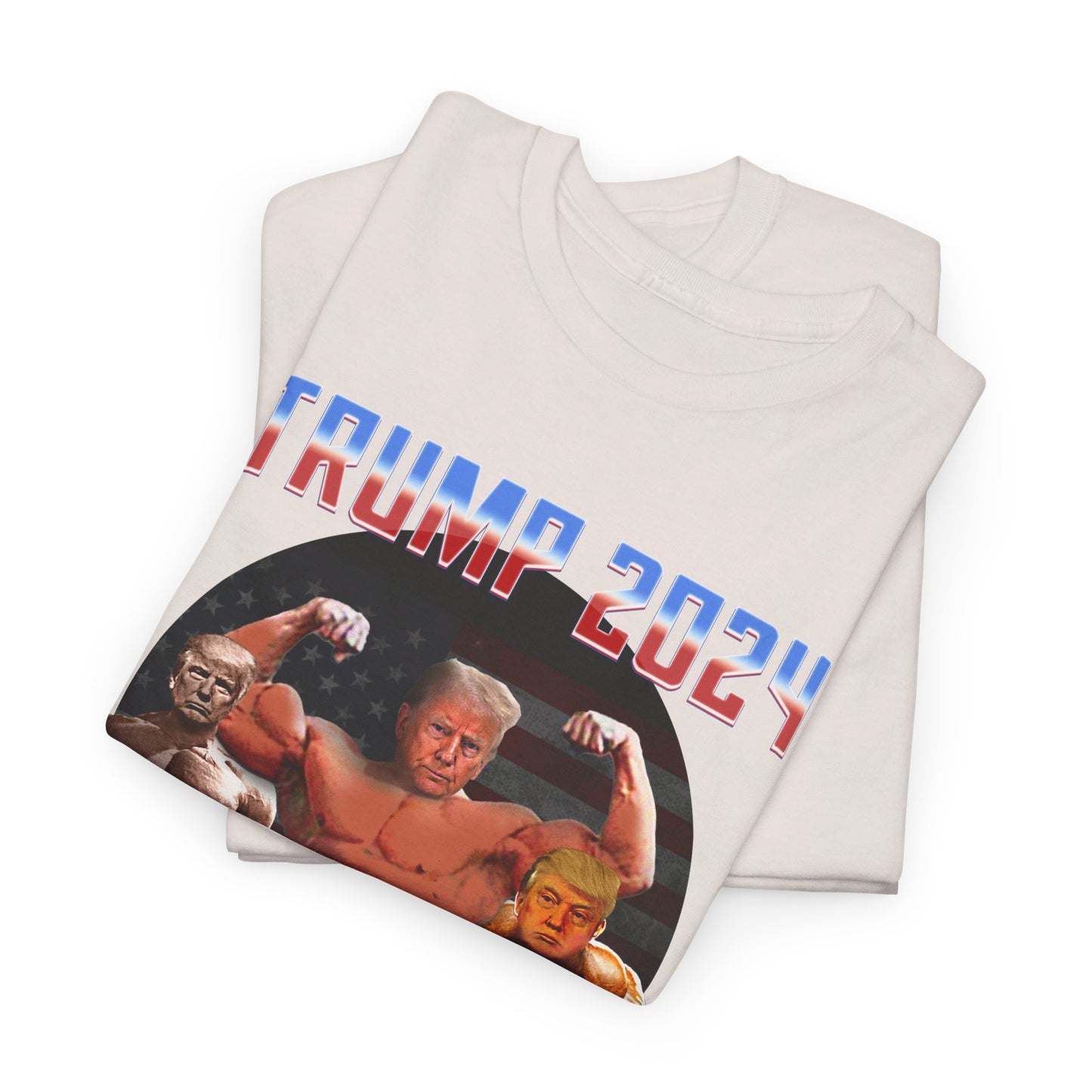 Muscle Trump Heavy Cotton Tee