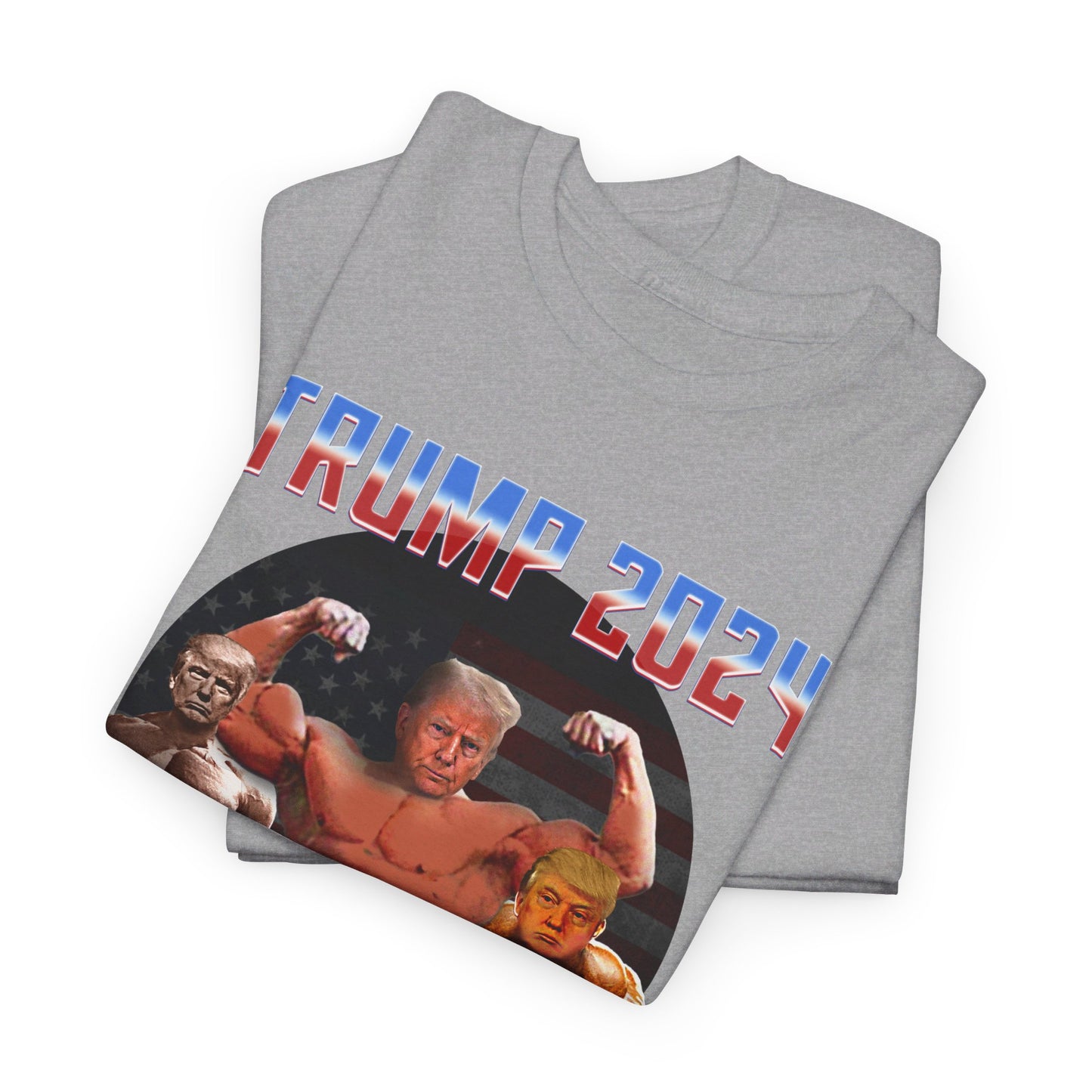 Muscle Trump Heavy Cotton Tee