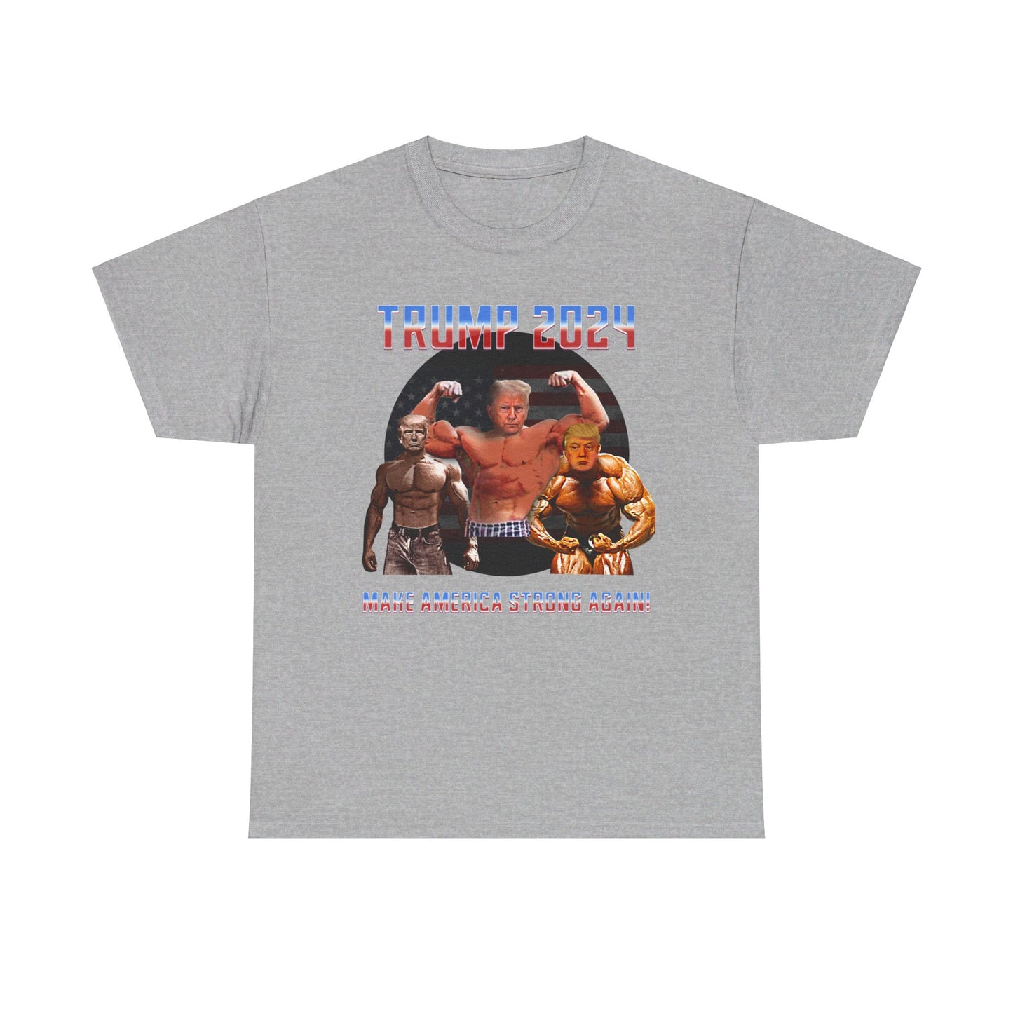 Muscle Trump Heavy Cotton Tee