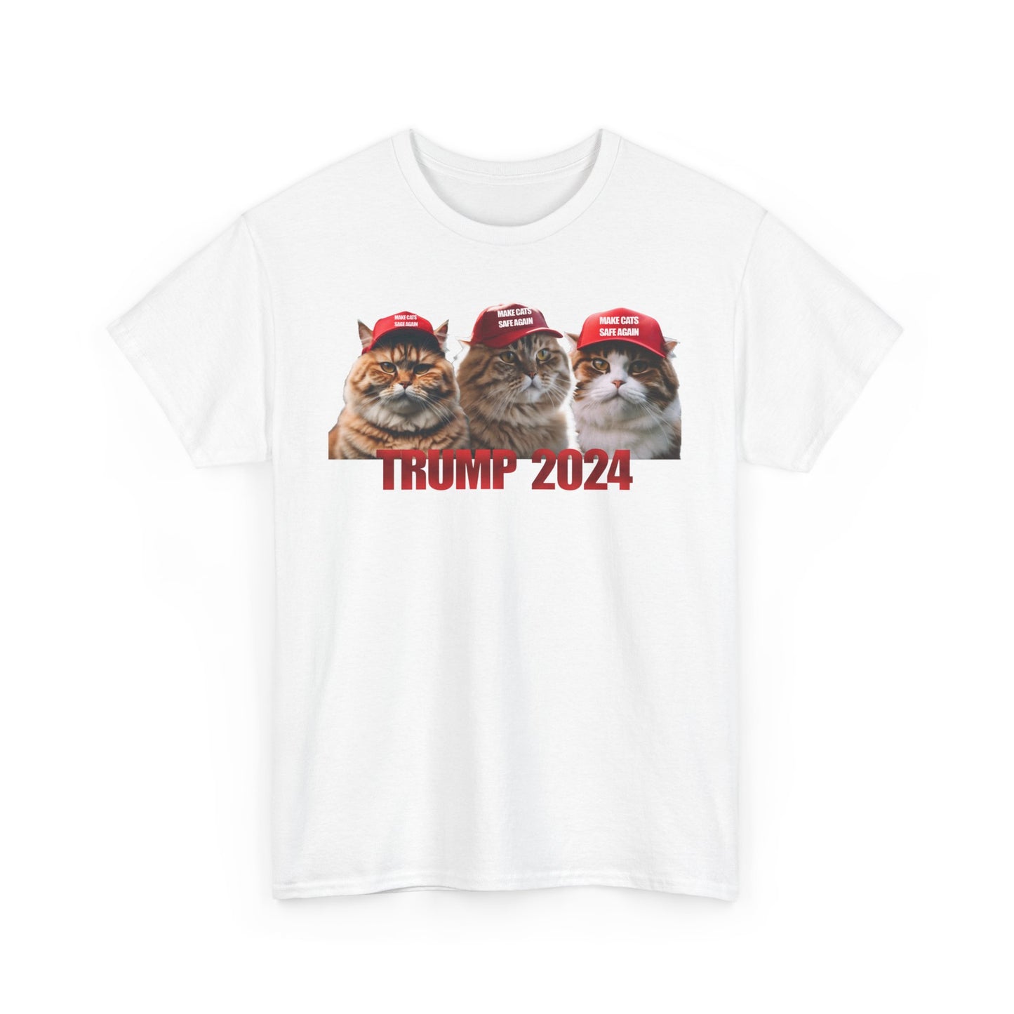 Make Cats Safe Again Trump Tee Shirt