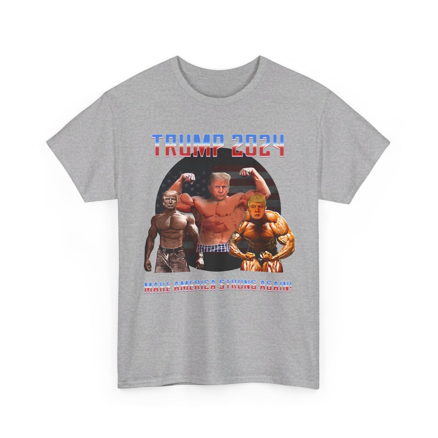 Muscle Trump Heavy Cotton Tee